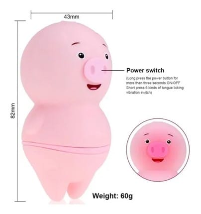 Vibrador Cerdo Estimulador Clitoris Carga usb - Image 2