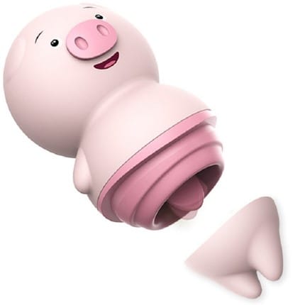 Vibrador Cerdo Estimulador Clitoris Carga usb