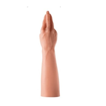Dildo Masturbador Hand Color Cafe - Image 2