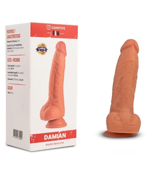 Dildo Realista Damian Piel