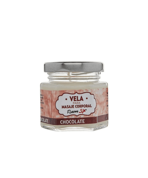 Velas Para Masaje Corporal Flavor Chocolate, Uva
