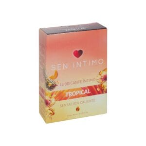 Lubricante Íntimo Caliente con Sabor Tropical 30 ml – Sen Íntimo